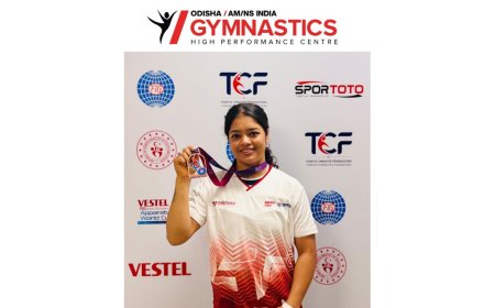 Odisha Girl bags Bronze Medal at FIG Apparatus World Cup 2025