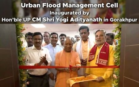 Canarys Powers India's First-of-Its-Kind Urban Flood Management Cell, Inaugurated by Hon'ble CM Shri Yogi Adityanath in Gorakhpur