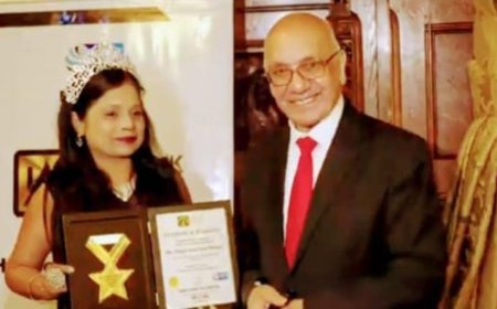 Ms Haryana Pooja Nangia Honoured at House of Commons London- The United Kingdom: A Global Iconic Women of Haryana Making India Proud