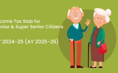 Income Tax Slab for Senior and Super Senior Citizens – FY 2024-25 (AY 2025-26)