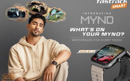 Fastrack Launches MYND - AI-powered Smartwatch for India's AI-savvy