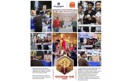 Burger King Serves Wholesome Joy at Lalbaugcha Raja Ganeshotsav 2025